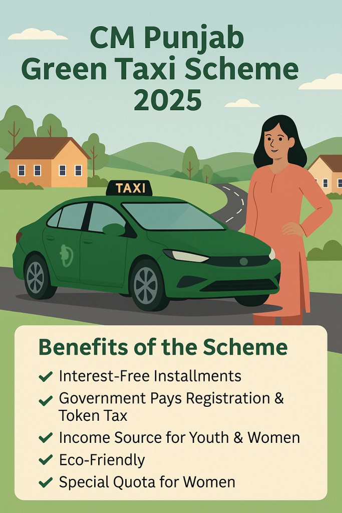 Gren Taxi Scheme by CM Punjab 2025