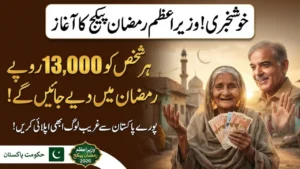 Good News! PM Ramzan Package 2026 Officially Approved – 13000 Cash Will be Given in Ramadan